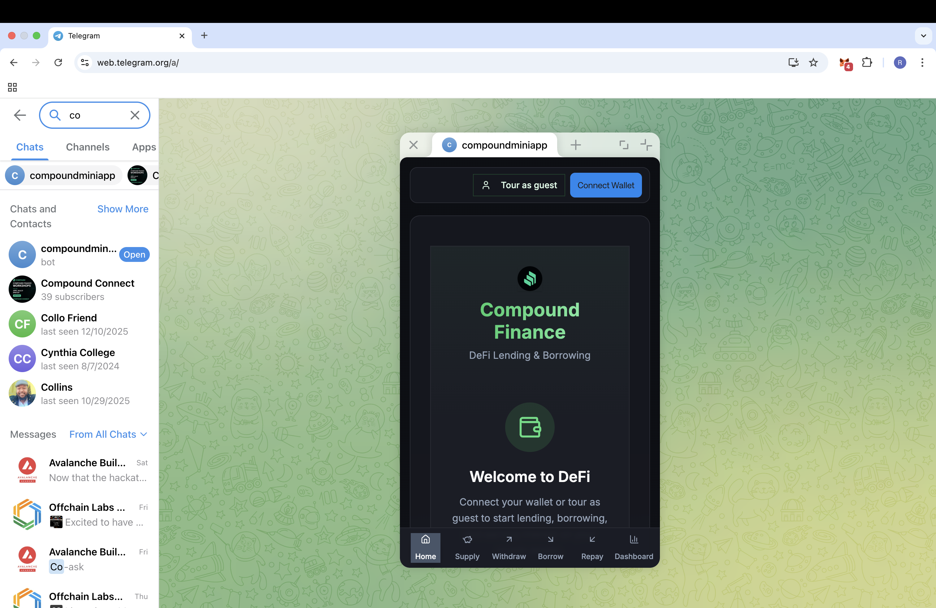 Finding the Mini App